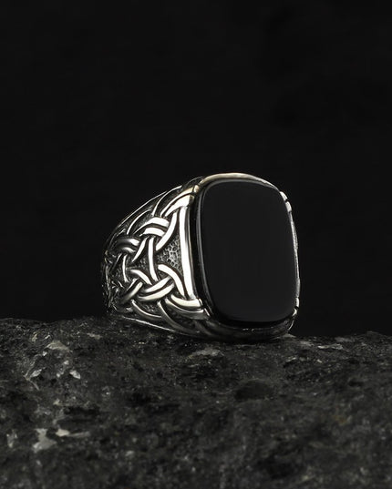 925 Silber Ring Onyx