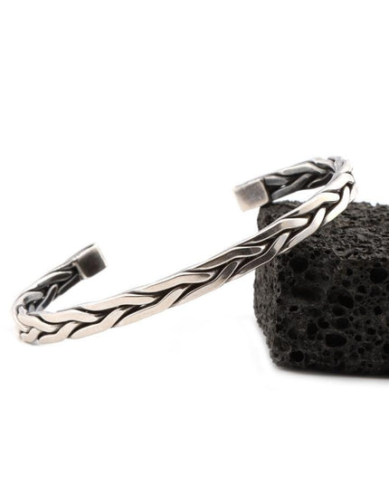 Massiv 925 Silber Unisex Handgemachtes Armband