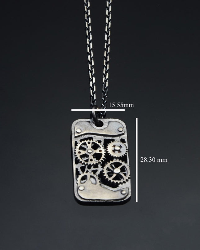 Timeless 925 Sterling Silver Necklace Halskette