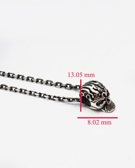 Premium Skull Silver Necklace