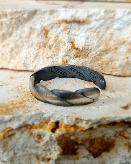 925 Sterling Silber Band Ring Free Size