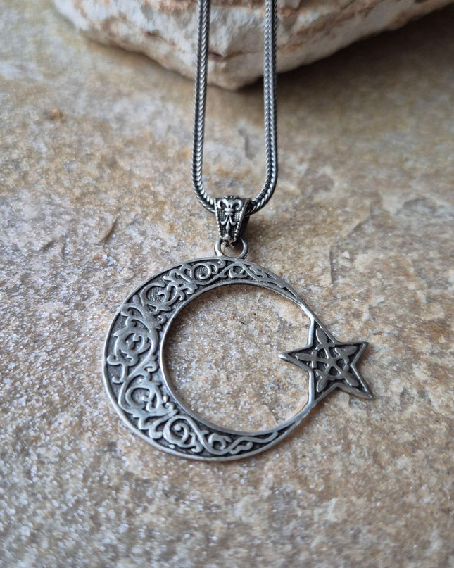 Ayyildiz Halskette 925 Sterling Silber