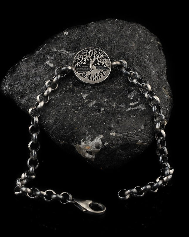 Lebensbaum Armband 925 Silber