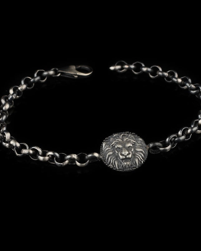 Armband Löwe Armband 925 Silber