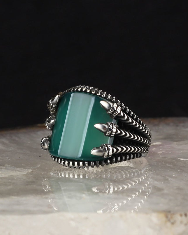 925 Silber Ring Achat