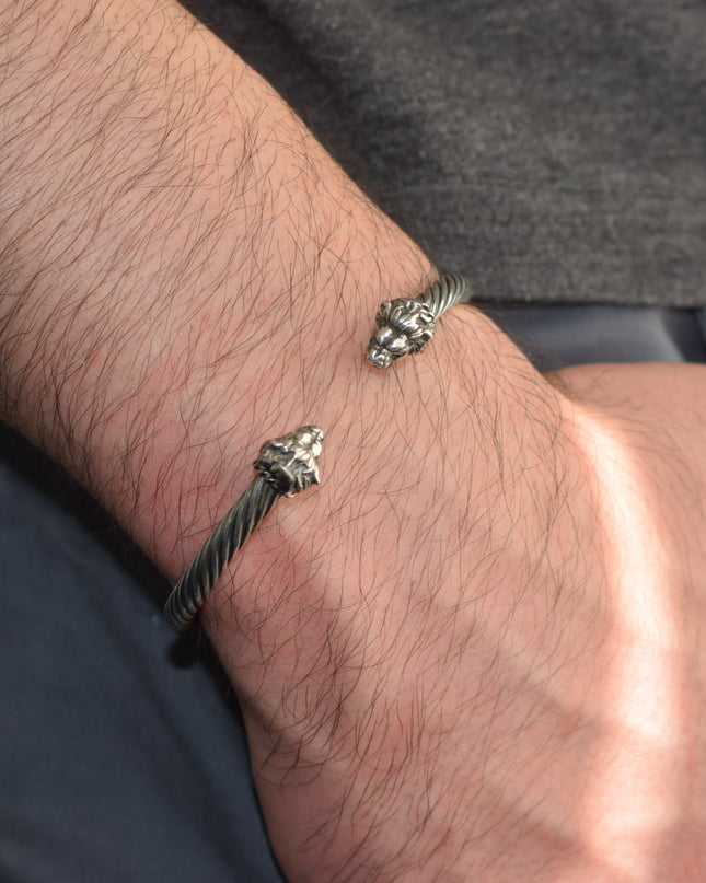 Free Size Geflochtenes Armband 925 Silber