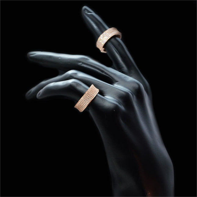 Infinity Ring, Sky 925 Silver