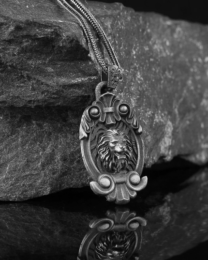 Löwe Halskette 925 Sterling Silber (Kopie)