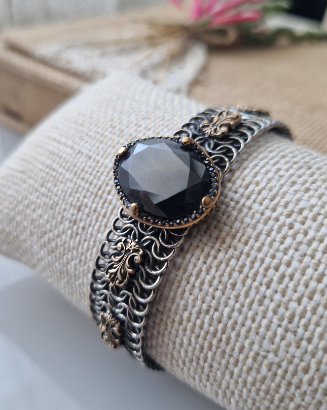 Free Size Geflochtenes Armband 925 Silber