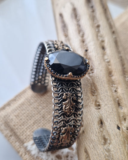 Free Size Geflochtenes Armband 925 Silber