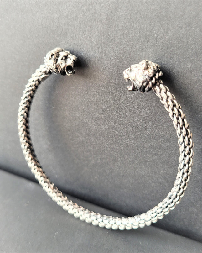 Free Size Geflochtenes Armband 925 Silber