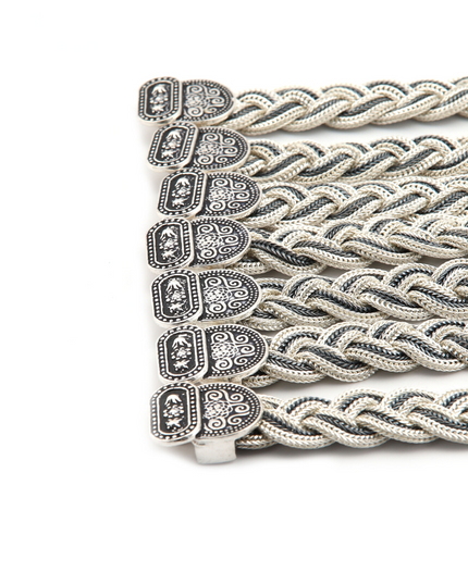 Geflochtenes Armband 925 Silber