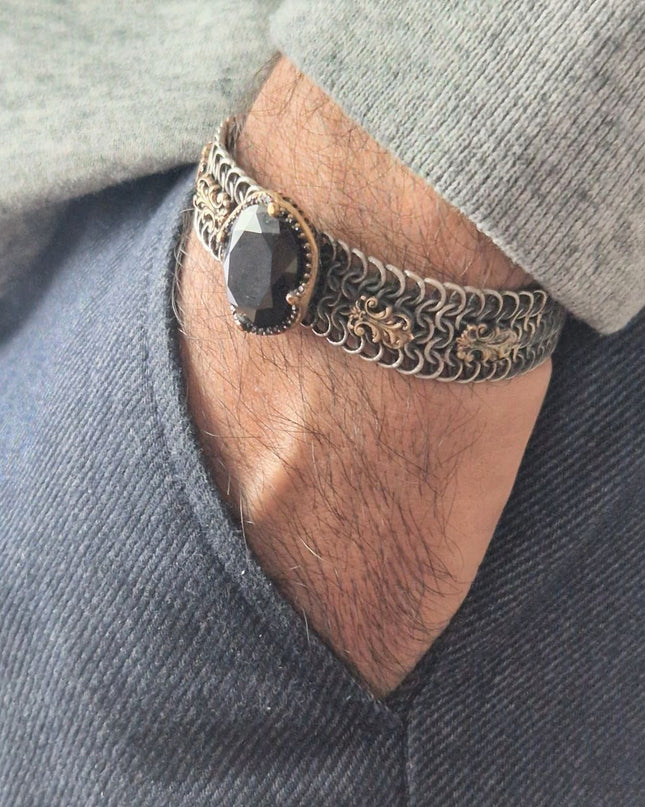 Free Size Geflochtenes Armband 925 Silber