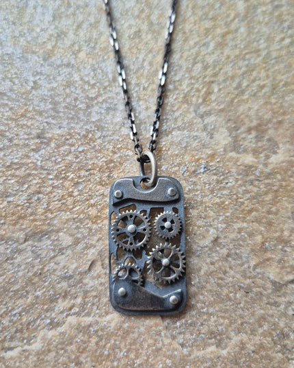 Timeless 925 Sterling Silver Necklace Halskette