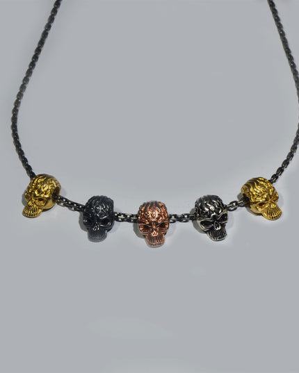 Premium Skull Rose Necklace