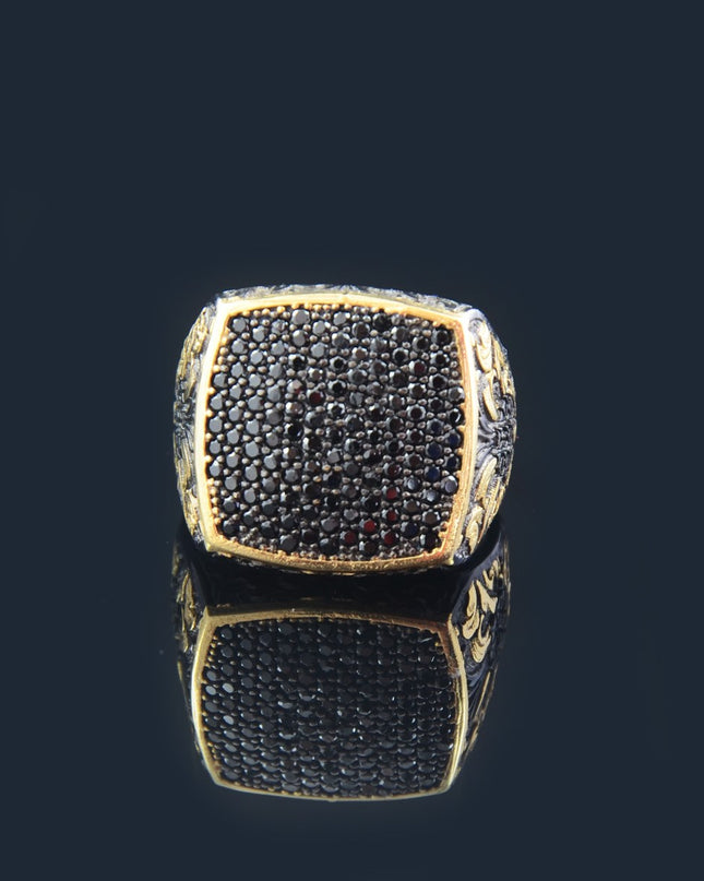 Supreme Black World Ring