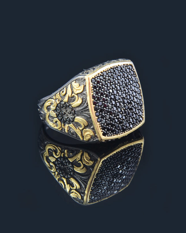 Supreme Black World Ring