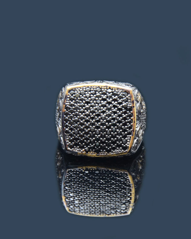 Supreme Black World Ring
