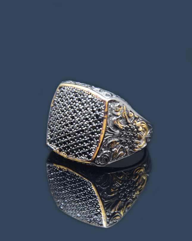 Supreme Black World Ring